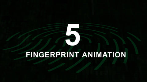 5 Fingerprint Animation - After Effects Project