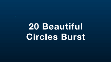 20 Stunning Circles Burst Animations