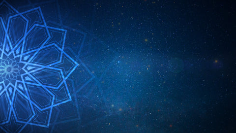 Islamic Mandala Animation with Starfield