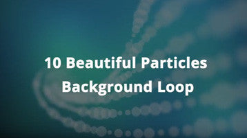 10 Background Loops Particles Animation