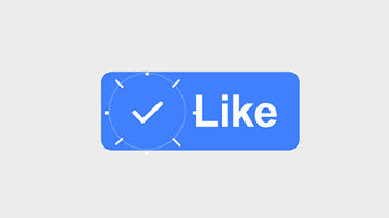 Facebook Like Button Animation