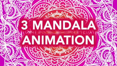 Mandala Art Animation Video