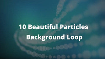 10 Background Loops Particles Animation