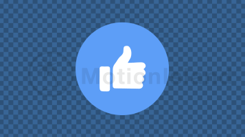 Facebook Thumbs Up Like Animation