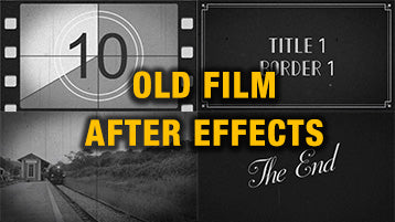 Old Film Vintage Look After Effects Template
